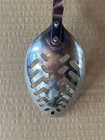 Vintage CUTCO Slotted Serving Spoon 1713 & Ladle 1715 w/Brown Swirl Handles, USA — photo 8