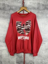 Vintage 90s Wu Tang Clan Wu Wear Rap Sweatshirt Size M