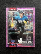 2026 Topps Series 1 Pink Sand Glitter Otto Kemp RC #187 Philadelphia Phillies