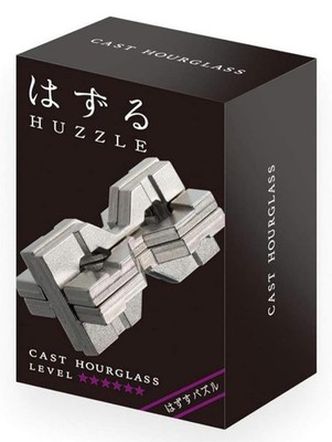 Hanayama CAST HOURGLASS Removal Puzzle (Difficulty Level 6)