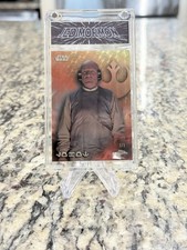 Marketplace image: Lobot 2025 Topps Chrome Star Wars Aurebesh Variation SuperFractor 1/1 SSP