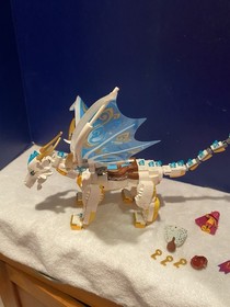 Lego 41179 Queen Dragon's Rescue Dragon: Dragon & 2 Elves Minifigures VGC