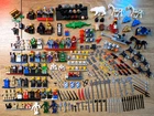 Huge Lego Minifigure Lot Assorted 2000's Rare + Star Wars, Knights, Marvel, MORE