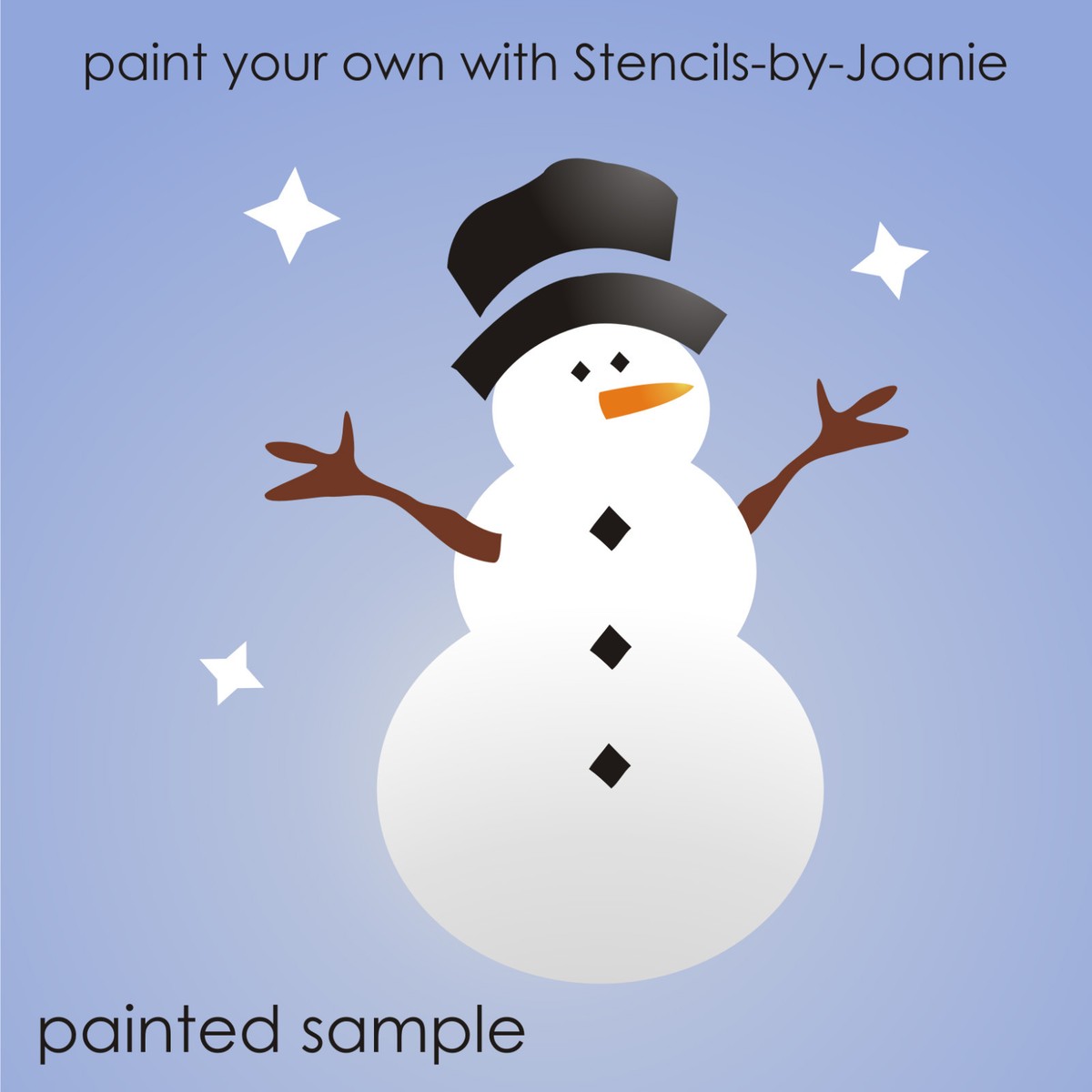 STENCIL 5 stencil-5-frosty-snowman-hat-snowflake-winter-primitive-christmas-diy-signs-ebay