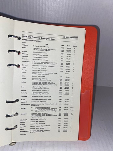 AGI DATA SHEETS: FOR GEOLOGY IN FIELD LABORATORY By Dutro, Dietrich & Foose - G8 - Picture 9 of 20