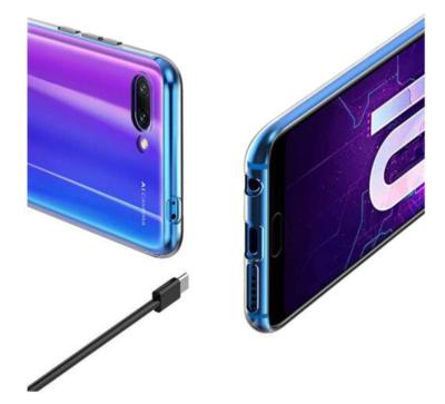 Lot De 3 Coques Pour Huawei Honor 10 - NOVAGO - Souples Et Anti-choc Avec Motif - Neuves