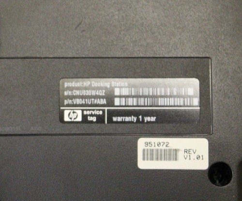 Menge 3 HP EliteBook ProBook 8440p 8540p 8460p Dockingstation HSTNN-i11x - Bild 3 von 3
