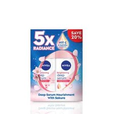 Nivea Deo Roll On Brightening Deep Serum Hokkaido Rose White  Smooth 40ML