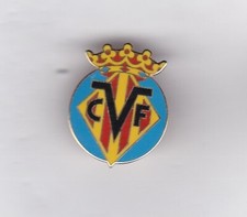 Villareal ( Spain ) - lapel badge brooch fitting