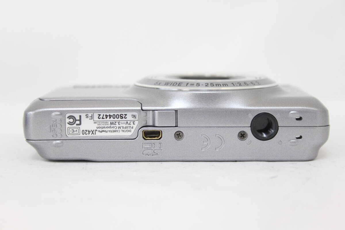 FUJIFILM FinePix JX420 Compact Digital Camera Silver Used