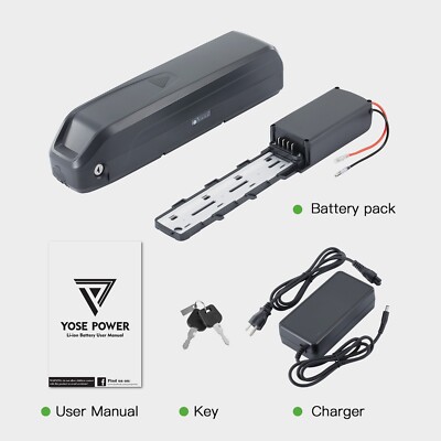 Vivi Electric Bike Battery 48V 10.4Ah F26F H8 Ebike Battery