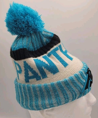 New Era NFL Carolina Panthers 2017 Sideline Official Sports Knit Hat Beanie - Picture 8 of 12