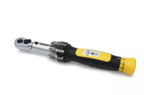 DEMI DREHMOMENTSCHLÜSSEL II & BITS 1/4" Spezialeinsätze Wendesechskant/Torx/Hahnenfuß/Antrieb