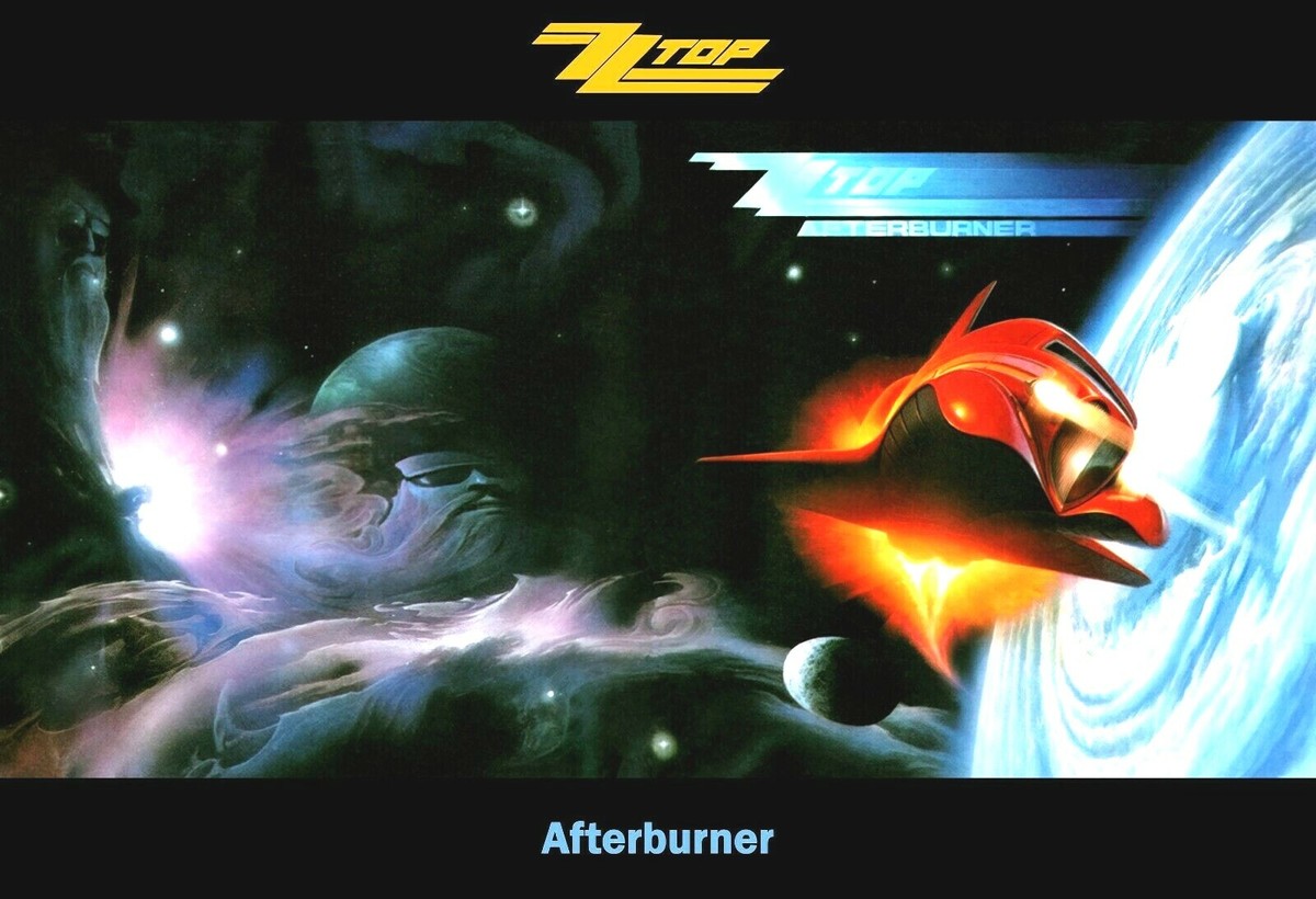 ZZ Top Afterburner 13x19 Borderless Poster Gloss Print | eBay