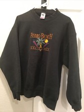 Pismo Beach, CA Men’s L Sweat Shirt. Made In USA
