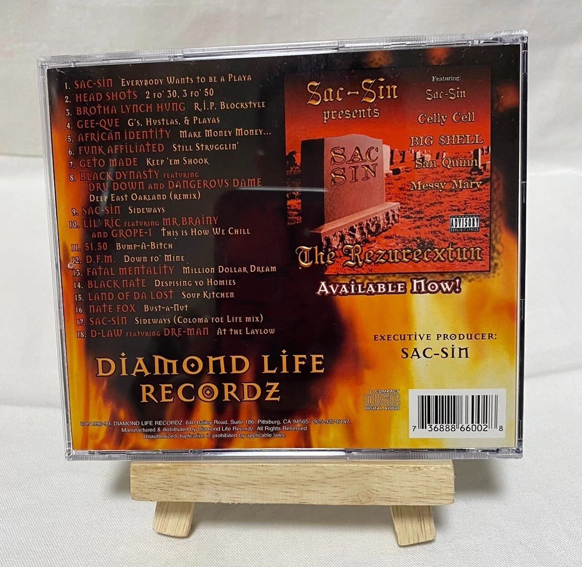 Sac Sin - Point Blank Range Compilation Gangsta Rap G-Funk CD Rare from  Japan