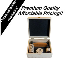 Beard Box Kit. Includes: Beard Oil, Beard Balm, Beard Wash, Wood Comb.