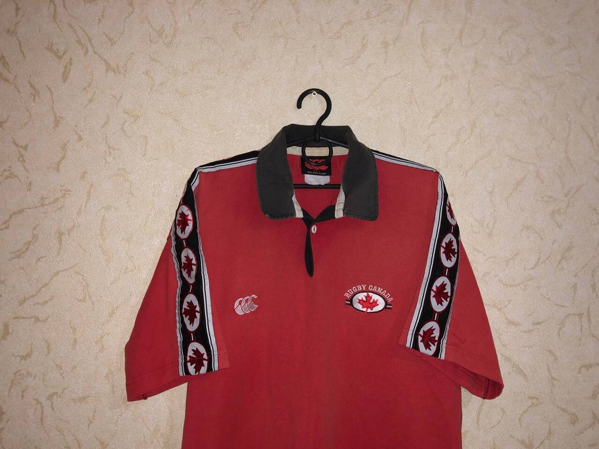 RARE CANADA RUGBY SHIRT MENS lL SIZE JERSEY VINTAGE | eBay