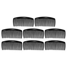8 Pcs Classic Side Clip Hair Comb Teeth Hair Combs 4" Plastic