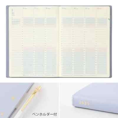 MIDORI Notebook to Feel the Length of Days 2025 B6 Weekly MIDORI Notebook to Feel the Length of Days 2025 B6 Weekly
