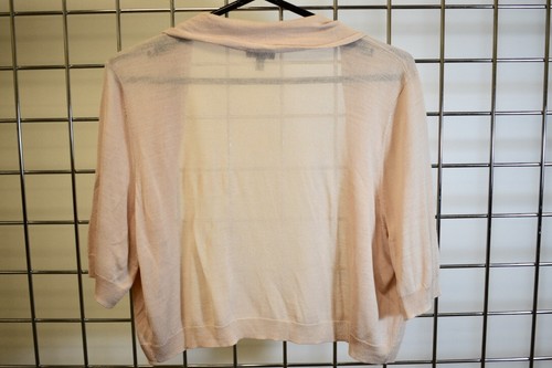Talbots Pink Silk Girls Jacket / Bolero Size Large Youth On Sale - Picture 5 of 7