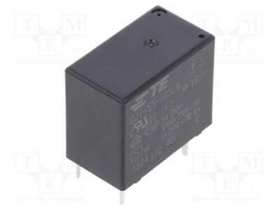 Relais: elektromagnetisch  5A/250VAC USpule : 5VDC  5A 1461492-2 Elektromagneti