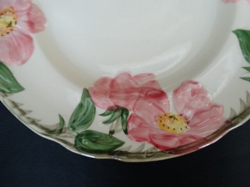 Franciscan USA Desert Rose 8" Salad Plate 1953-1982 Excellent Used Condition - Picture 5 of 10