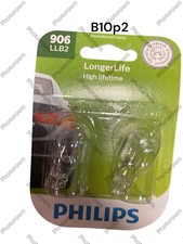 Courtesy Light Bulb-longerlife - Twin Blister Pack Philips 906 Llb2 Courtesy Light Bulb-longerlife - Twin Blister Pack Philips 906 Llb2