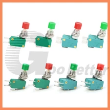 DS438 AC 125V/250V 16A SPDT Momentary Push Button Micro Switch 1NO 1NC /2NO 2NC