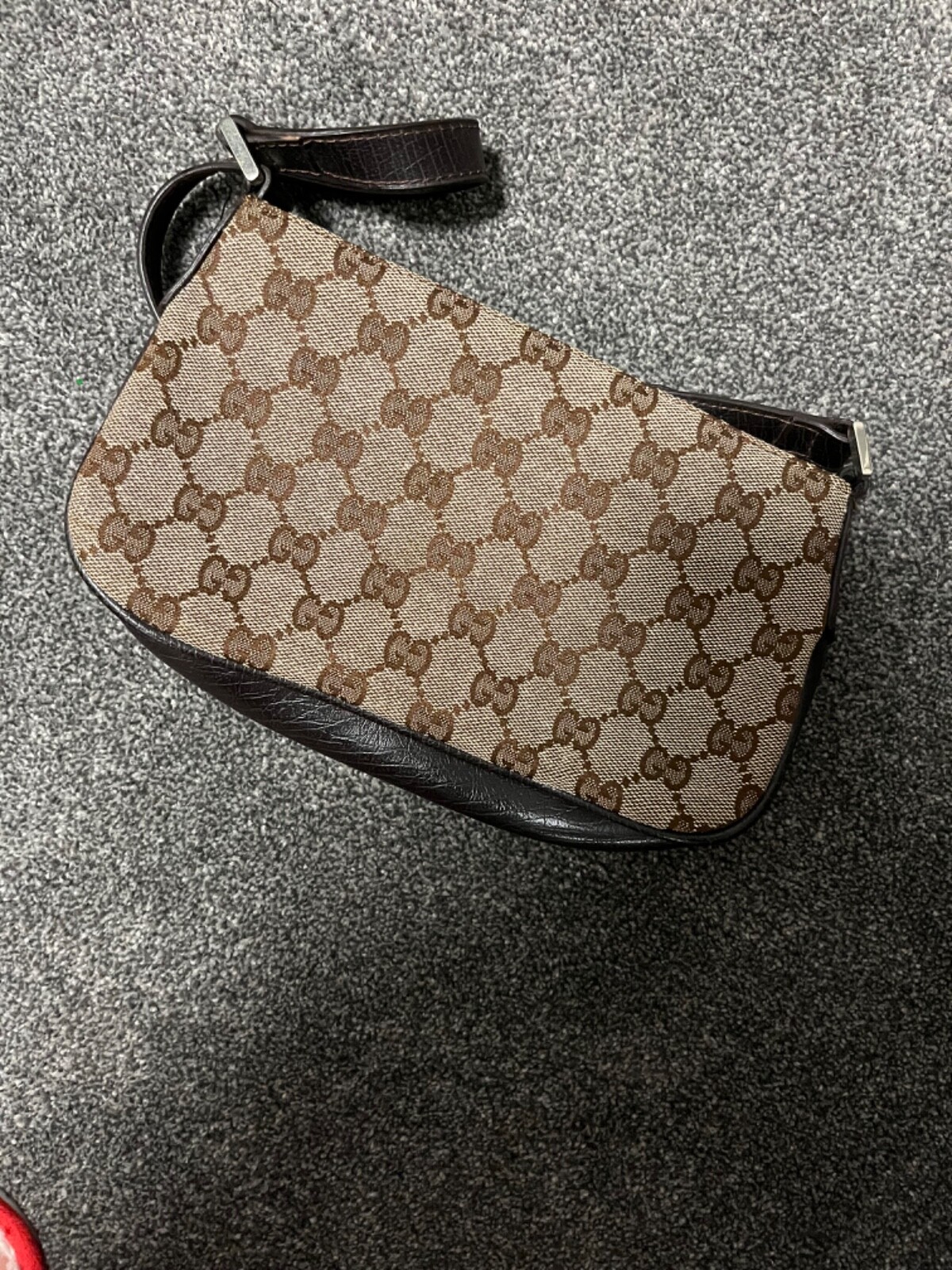 Brown gucci shoulder bag eBay