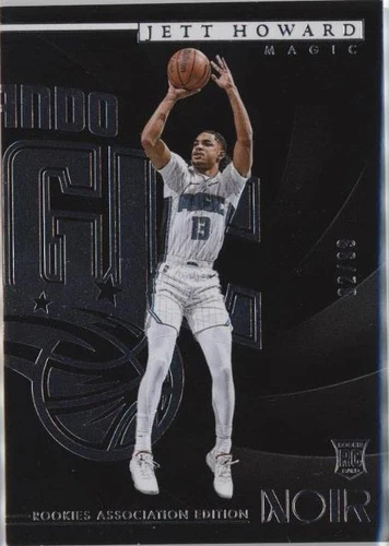 2023-24 Panini Noir - Jett Howard #159
