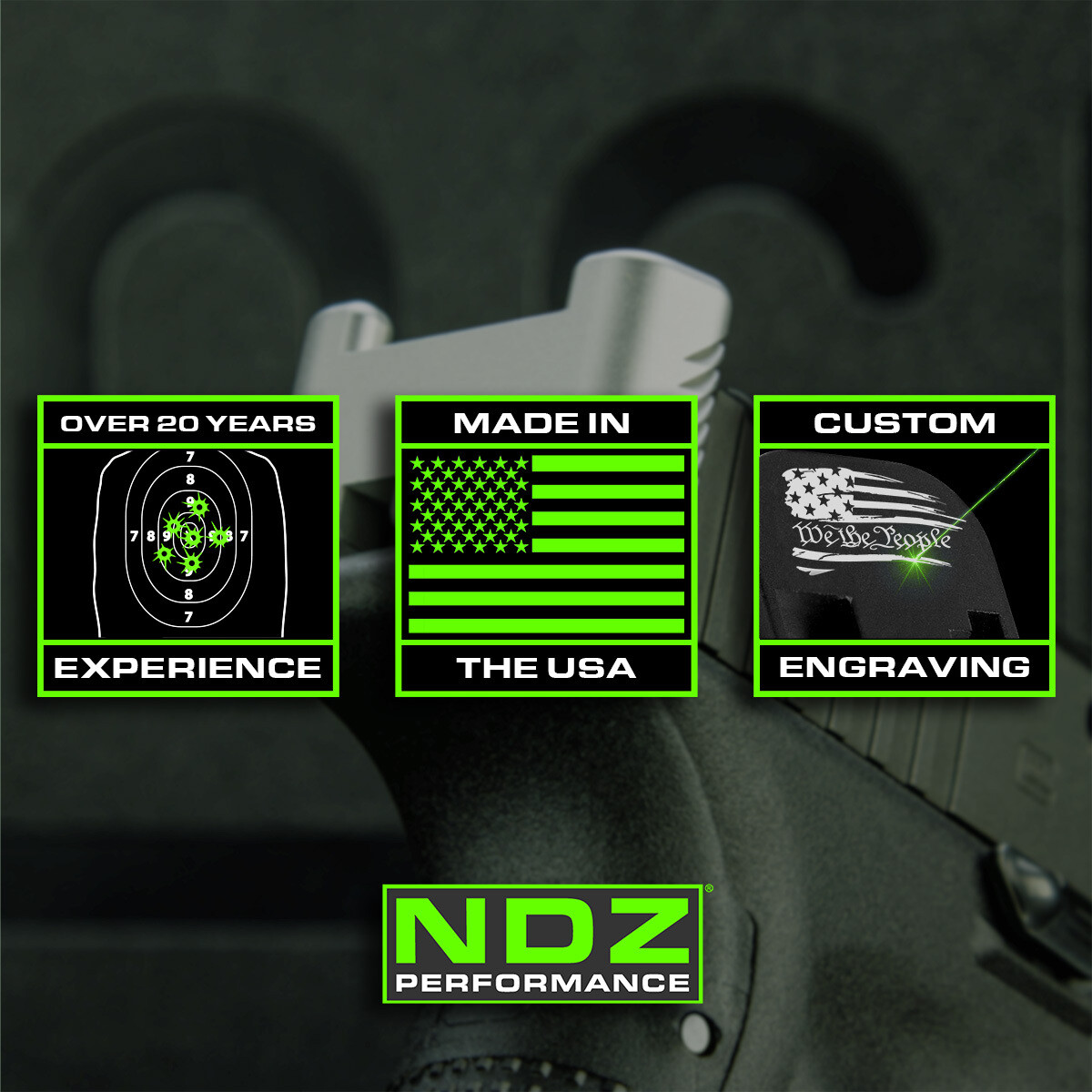 NDZ Springfield Hellcat, Pro, Pro Comp, OSP Optic Slide Cover