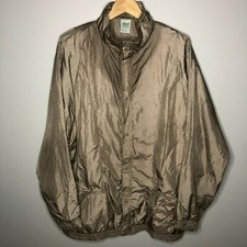 Vtg 80s/90s Tan Haband Retro Ladies Windbreaker Jacket. X-large Xl