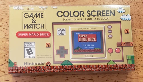 Nintendo Game and Watch Super Mario Bros. 35th Anniversary Edition Handheld Game