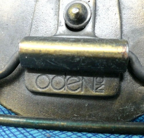 TIM Belt Buckle Iconic 70s Name Plate Western Scroll Vintage Oden Inc .TWY474 - Picture 4 of 8