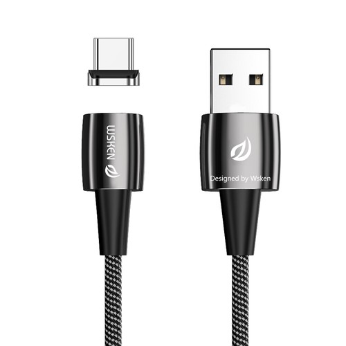 WSKEN X1 Pro Magnetic Type-c Micro Charge Cable For Samsung Android Phone Device - Picture 12 of 22