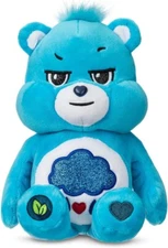 Care Bears - Grumpy Bear 9" Bean Plush (Glitter Belly), Soft Huggable Material
