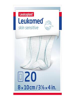 Leukomed skin sensitiv steril 5 x 7,2 cm 5 Stück