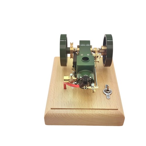 Modèle Mini moteur à essence EngineXpert M17 - laiton et acier, présentoir à faire soi-même - Photo 4 sur 10