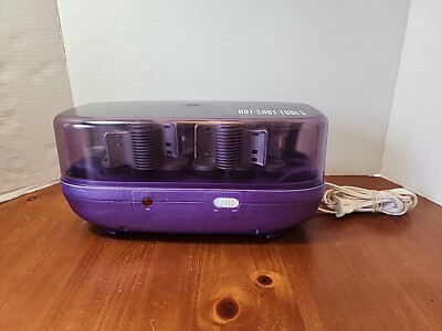 Hot Shot Tools Hot Rollers With 20 Flocked Curlers And 14 Clips S510352 