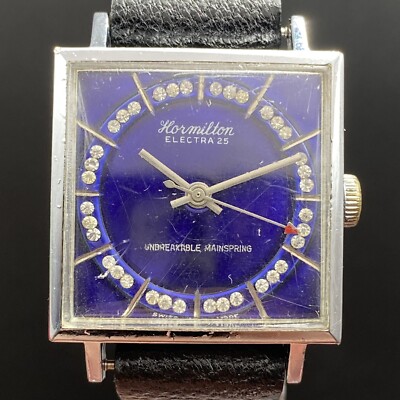 Vintage Hormilton Electra 25 Watch Swiss Jewel EB 8800