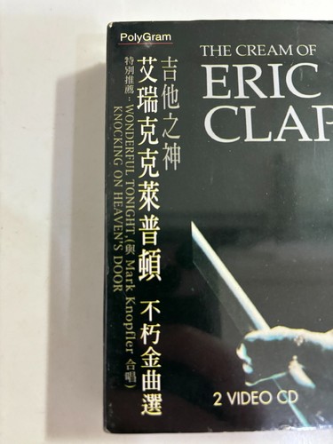 Eric Clapton The of Cream 1989 Version Taiwan Only OBI 2 Video CD Box sealed - Bild 5 von 9