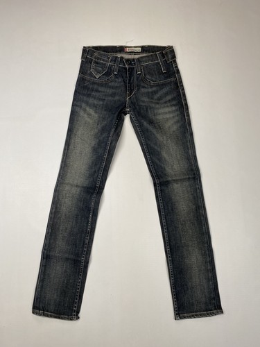 LEVI'S 513 SKINNY Jeans - W28 L32 - Navy - Great Condition - Men's | eBay