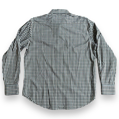 Robert Graham Flip Cuff Dress Sport Shirt Mens Sz Large Brown Button Up Front - Picture 3 of 10