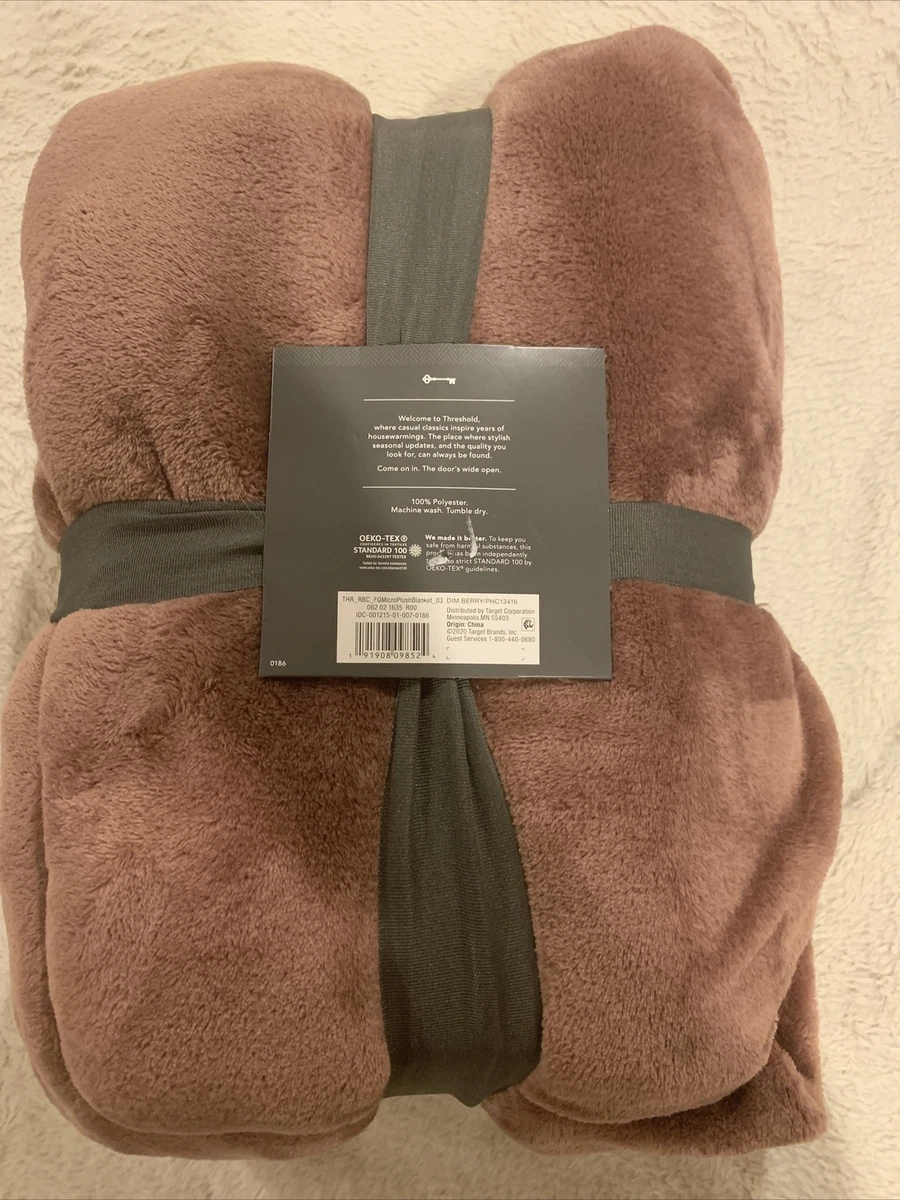 Target threshold microplush blanket new arrivals