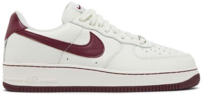 Nike Air Force 1 07 Craft Dark Beefroot DB4455-100 Men Size