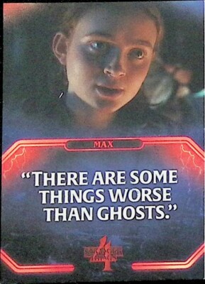 2023 Zerocool Topps Stranger Things Season 4 Card Q-13 Max Mayfield