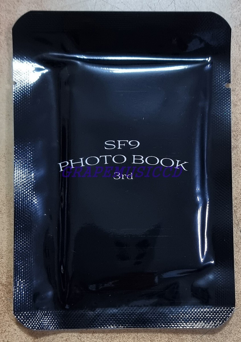 SF9 SF 9 3rd Photo Book OFFICIAL MD GOODS PHOTOCARD TRADING