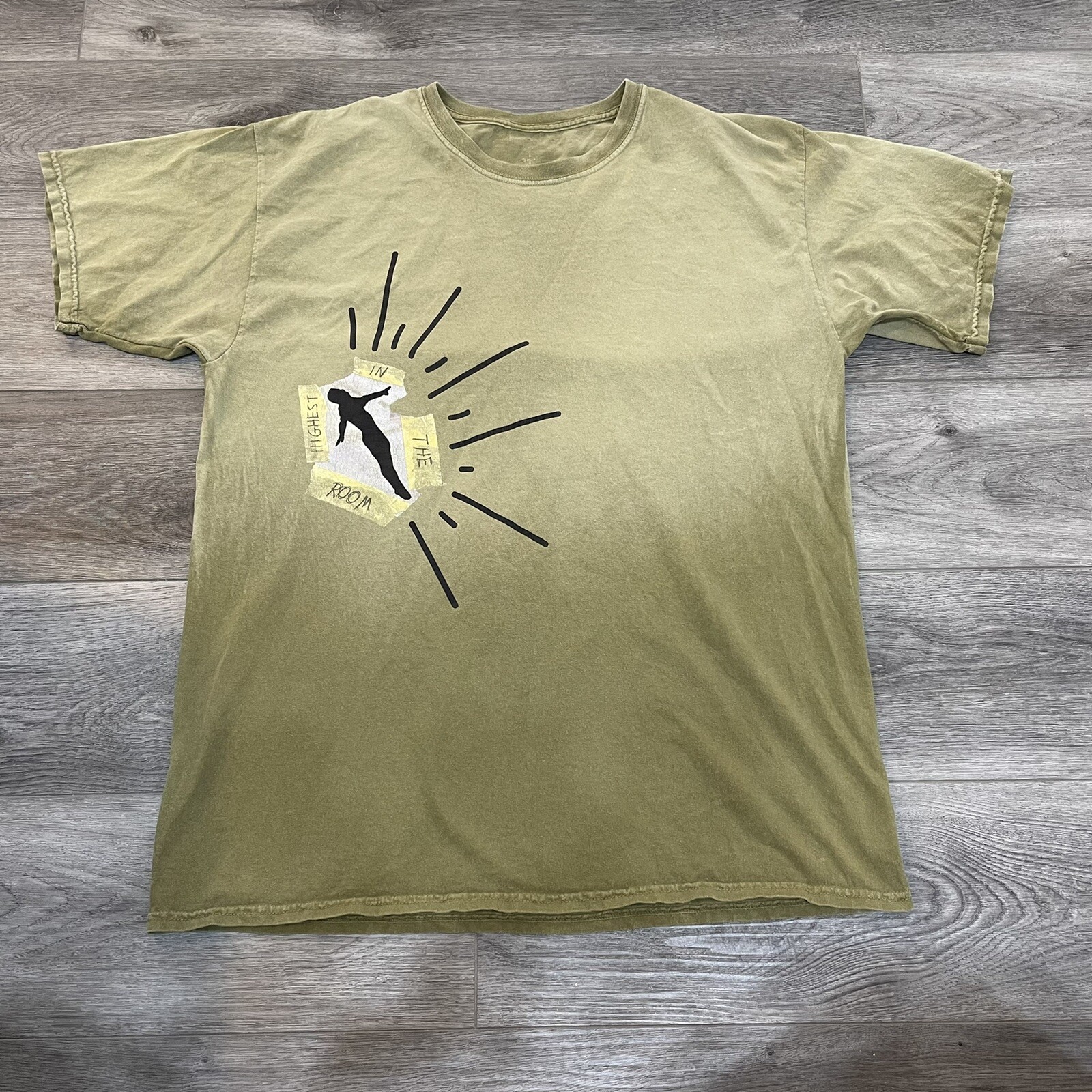 travis scott highest in the room tee