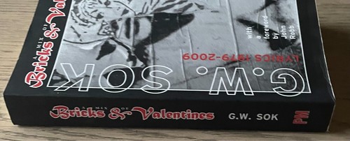 G.W. SOK BRICKS & VALENTINES LYRICS 1979-2009 BOOK (2011) THE EX PUNK 1ST ED - 第 8/9 張圖片